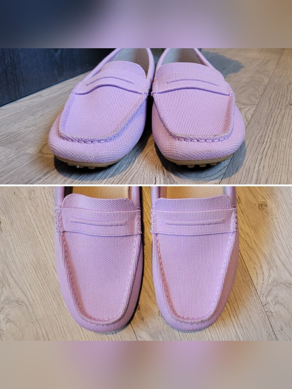 Rothy's The Driver Soft Orchid Lilac Loafer Penny Keeper Vamp, Women US 11 EU 41 - Picture 5 of 16